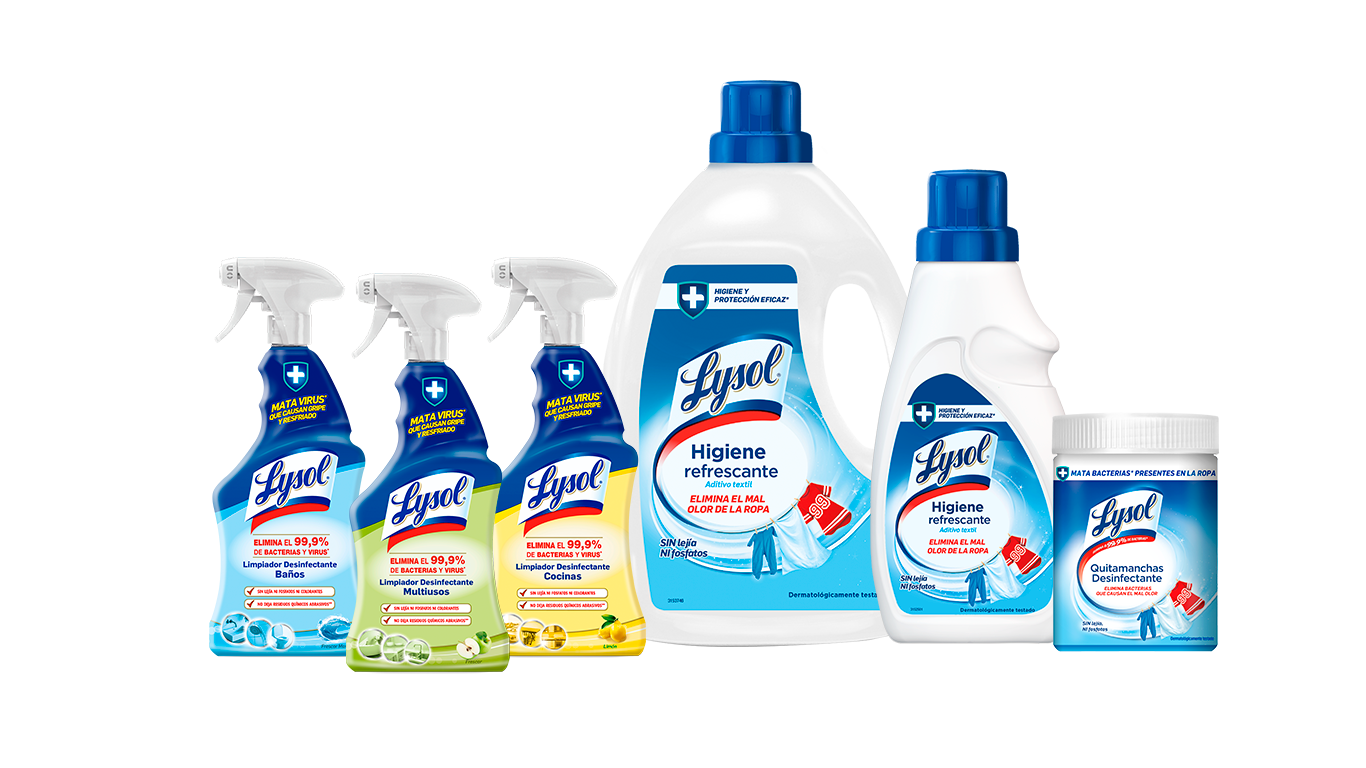 LYSOL, el desinfectante de Reckitt Benckiser, llega a España